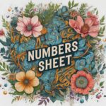 NUMBERS WORKSHEETS FOR KIDS