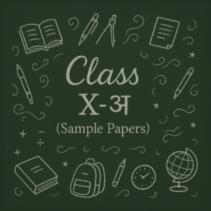 class x a hindi sample papers
